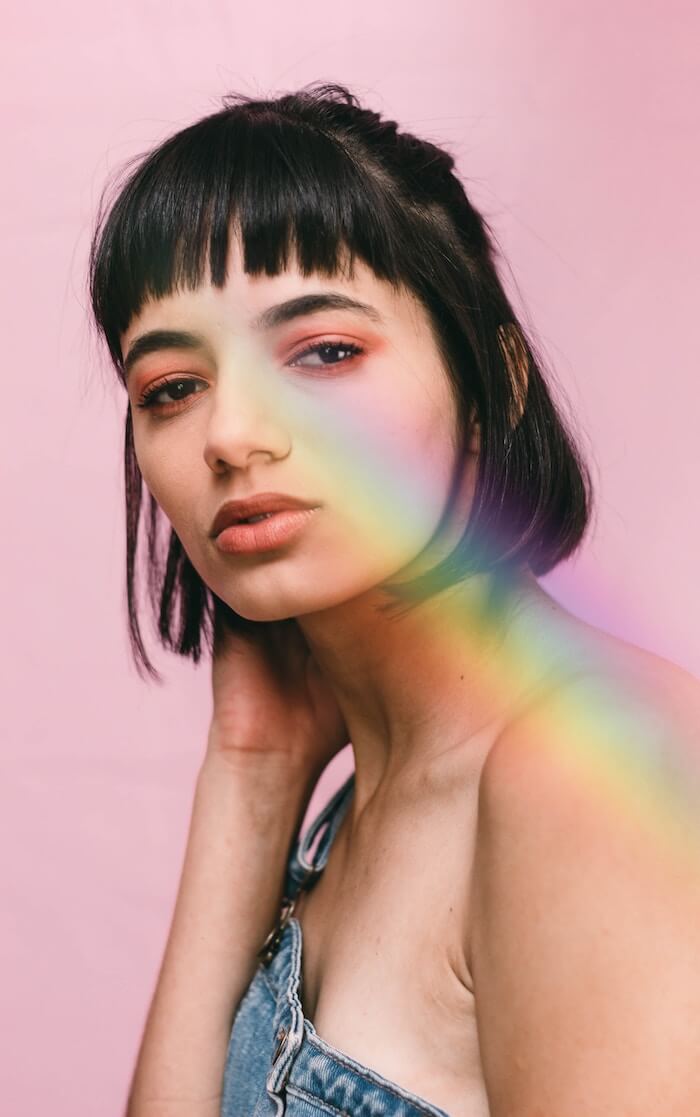 Rainbow face The Numinous Libra Season 2018 Bess Matassa