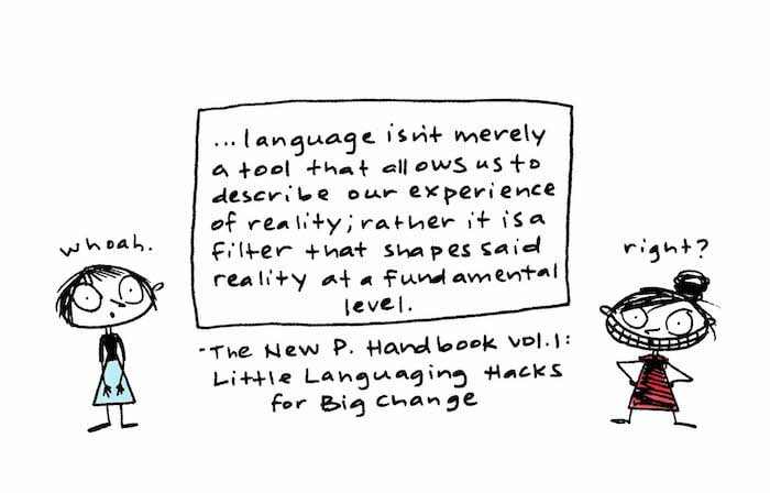 dani katz ruby warrington the numinous magic words material girl mystical world the new p handbook volume 1 little languaging hacks for big change