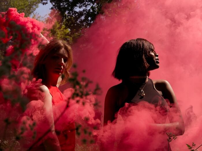 witchy mystical red smoke Adama Sesay The Numinous